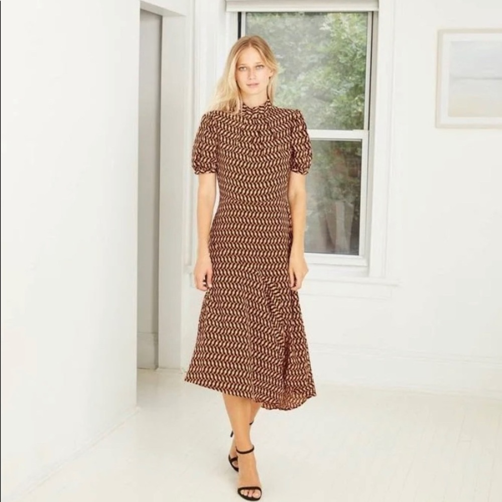 Target Whowhatwhere Geometric Patterned Dress Xs - image 1